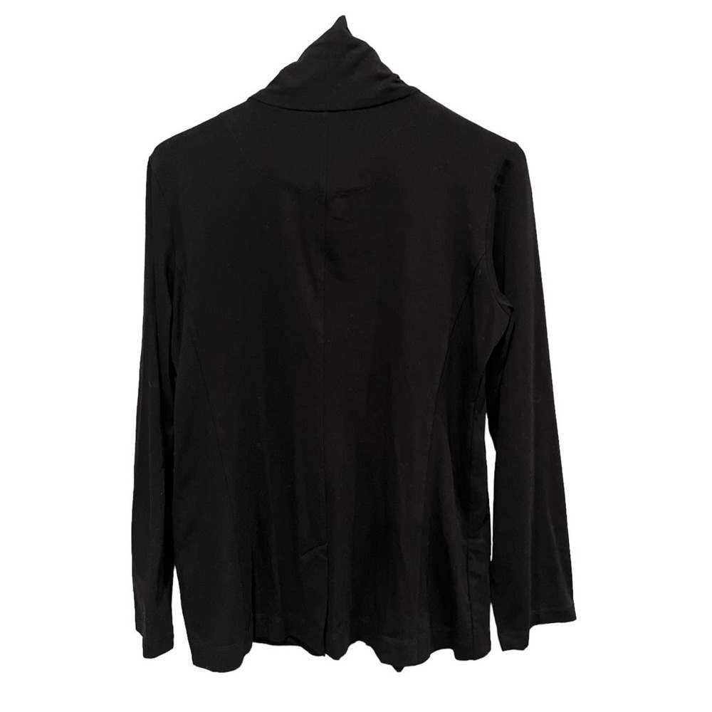Eileen Fisher High Collar Organic Cotton Jacket (S) - Picture 5 of 8